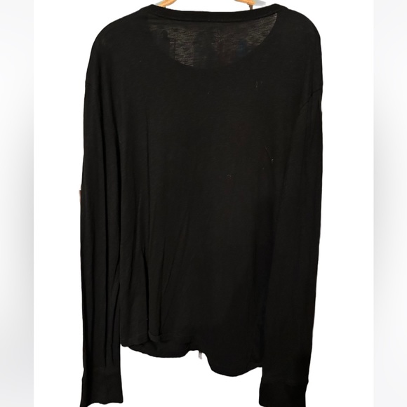 Men’s American Eagle Outfitters Charcoal Gray Athletic Fit Long Sleeve - Picture 2 of 3